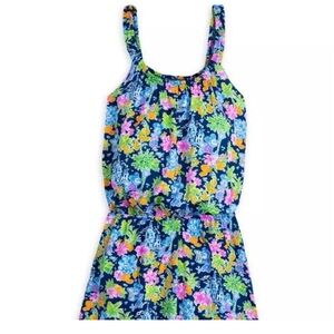 Disney x Lilly Pulitzer Mickey Minnie Mouse Loro 100% cotton romper in Size XS